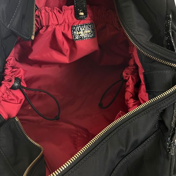 Kate Spade New York Stevie Diaper Baby Bag Black Purse Handbag Shoulder Bag - Picture 15 of 16